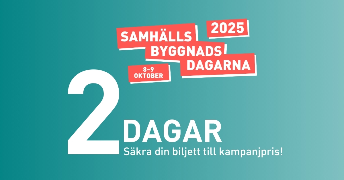Tvådagarspass (fysiskt) SB-dagarna 2025